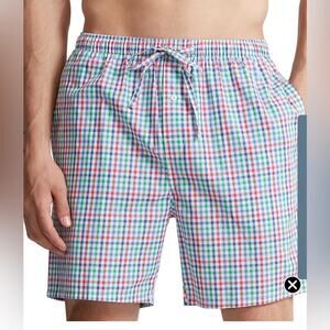 Polo Ralph Lauren 100% Cotton Woven 6 Inch Pajama Shorts Size S